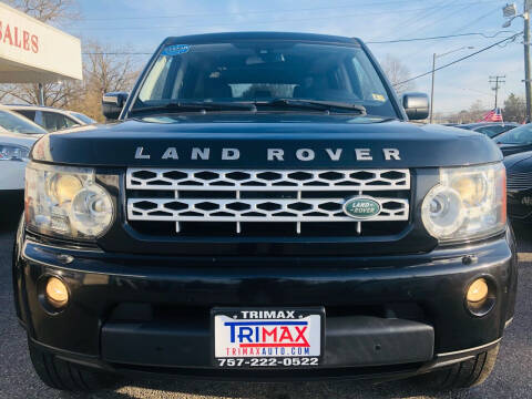 2012 Land Rover LR4 for sale at Trimax Auto Group in Norfolk VA