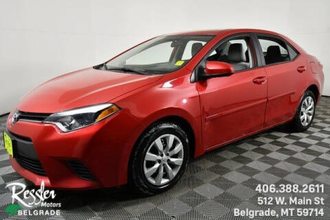 2016 Toyota Corolla for sale at Danhof Motors in Manhattan MT