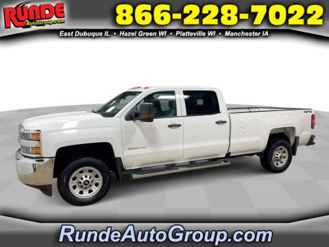 2018 Chevrolet Silverado 3500HD for sale at Runde PreDriven in Hazel Green WI