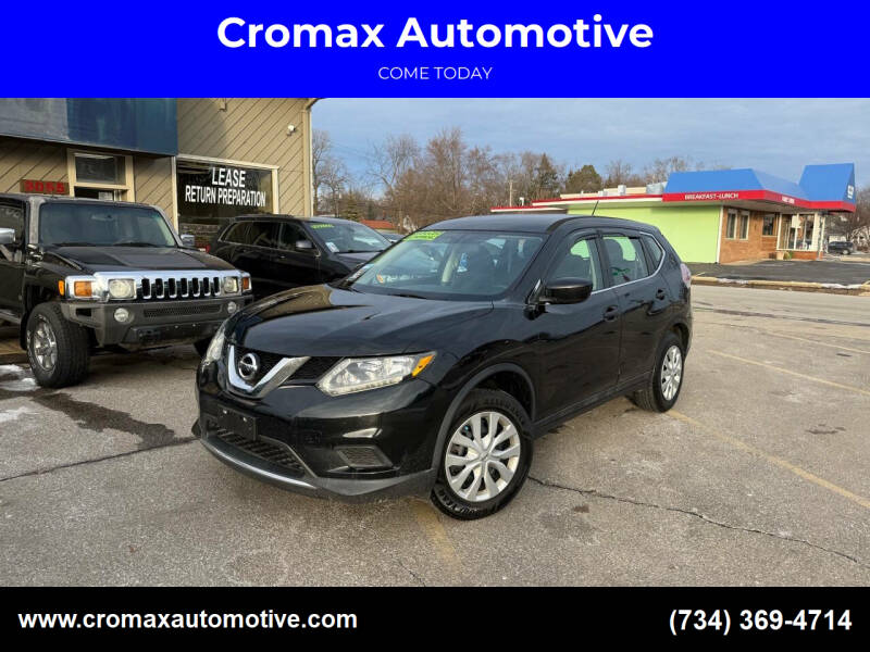 2016 Nissan Rogue for sale at Cromax Automotive in Ann Arbor MI
