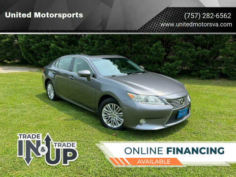 2015 Lexus ES 350 for sale at United Motorsports in Virginia Beach VA