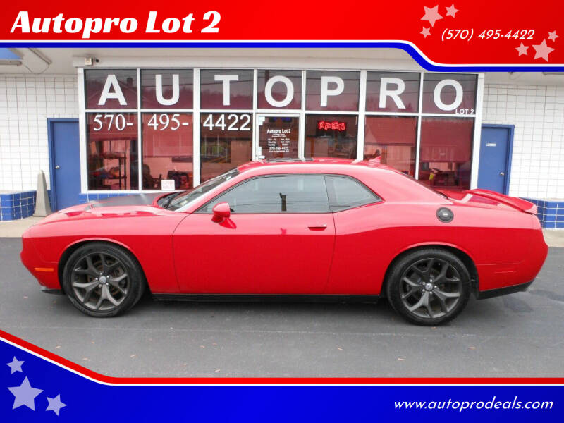 2015 Dodge Challenger for sale at Autopro Lot 2 in Sunbury PA