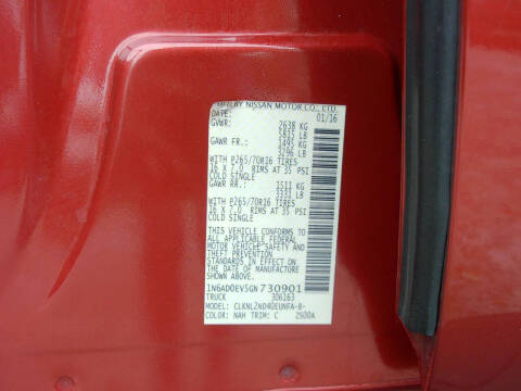 2016 Nissan Frontier