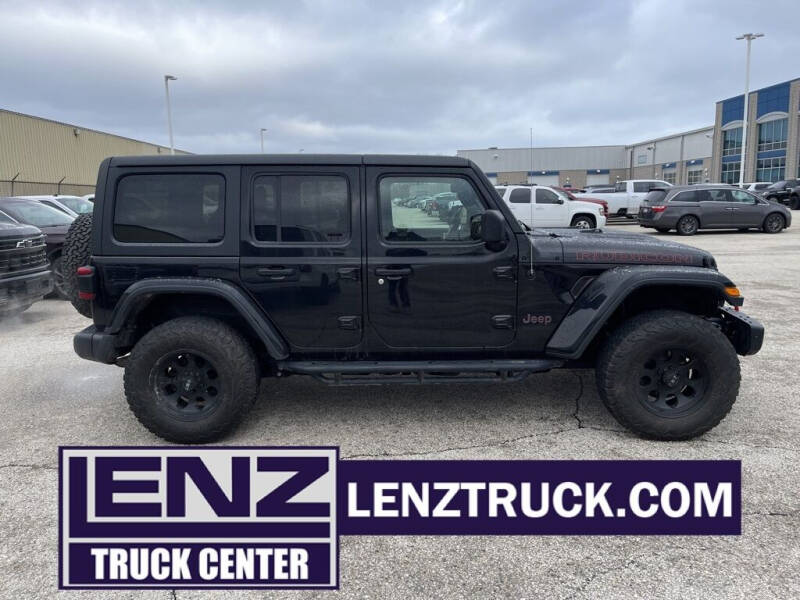 2019 Jeep Wrangler Unlimited for sale at LENZ TRUCK CENTER in Fond Du Lac WI