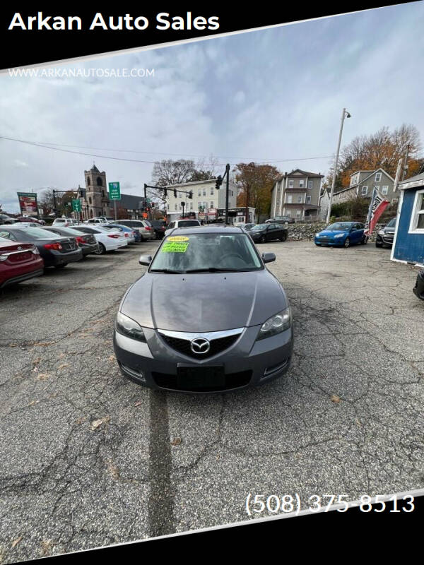 2008 Mazda MAZDA3 for sale at Arkan Auto Sales in Worcester MA