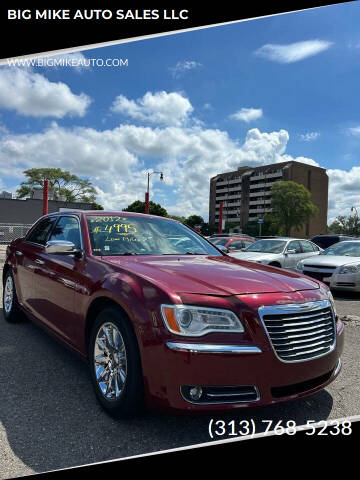 2012 Chrysler 300 for sale at BIG MIKE AUTO SALES LLC in Lincoln Park MI