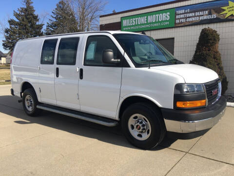 2021 GMC Savana for sale at MILESTONE MOTORS in Chesterfield MI