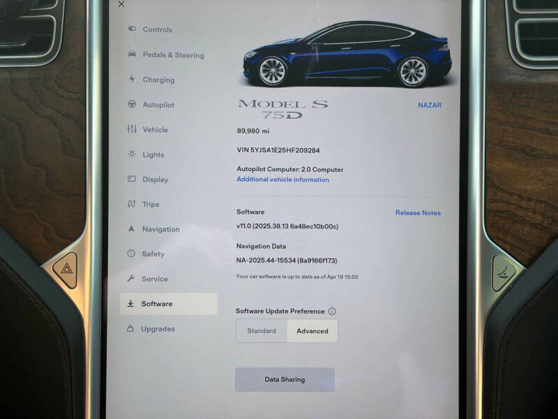 2017 Tesla Model S 75D
