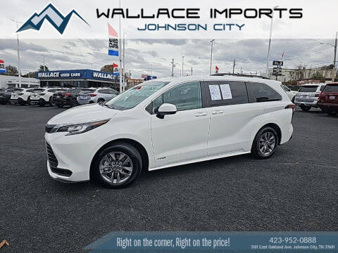 2021 Toyota Sienna for sale at WALLACE IMPORTS OF JOHNSON CITY in Johnson City TN