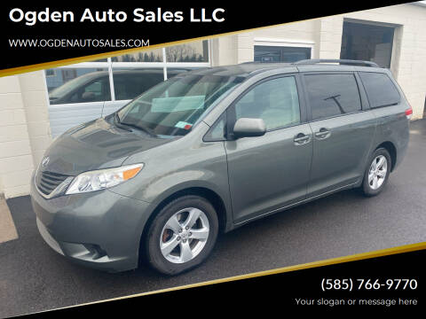 2012 Toyota Sienna for sale at Ogden Auto Sales LLC in Spencerport NY