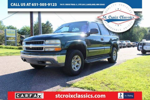 2004 Chevrolet Tahoe for sale at St. Croix Classics in Lakeland MN