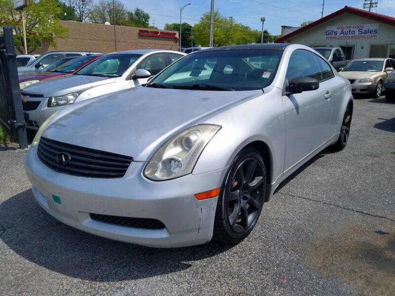 2006 Infiniti G35 for sale at Gil's Auto Sales in Omaha NE