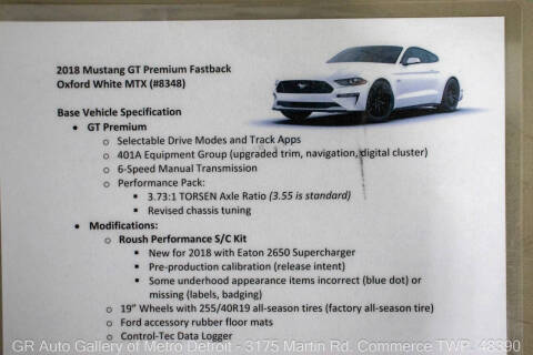 2018 Ford Mustang GT Premium