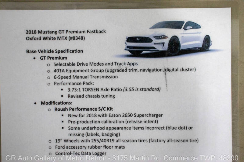 2018 Ford Mustang GT Premium