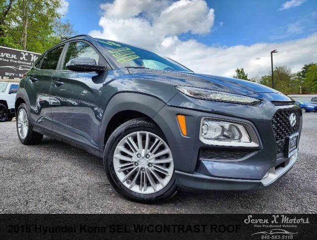 2018 Hyundai Kona for sale at Seven X Motors inc. in Mongaup Valley NY