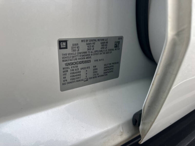 2016 Chevrolet Tahoe LTZ