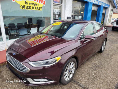 2017 Ford Fusion for sale at AutoMax LLC in Franklin OH