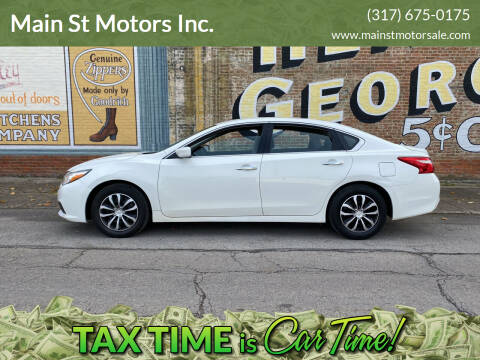 2017 Nissan Altima for sale at Main St Motors Inc. in Sheridan IN