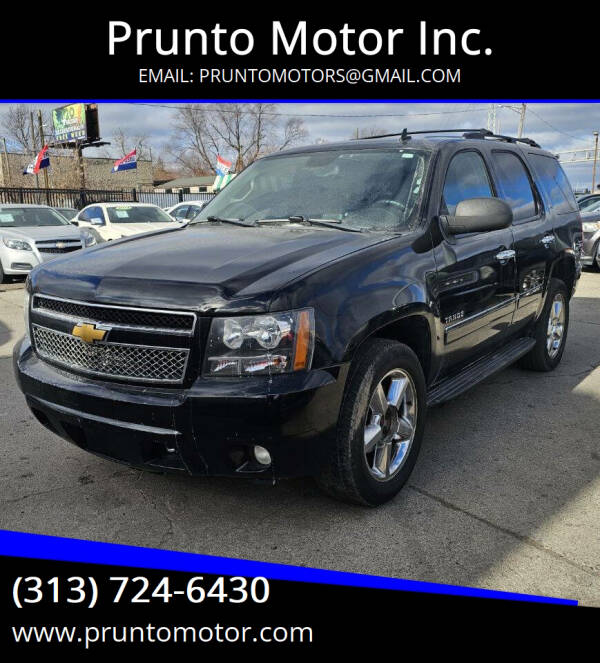 2011 Chevrolet Tahoe for sale at Prunto Motor Inc. in Dearborn MI