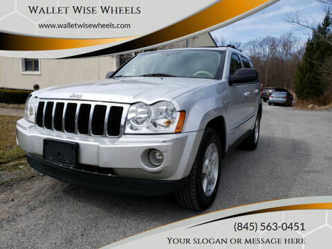 2005 Jeep Grand Cherokee for sale at Wallet Wise Wheels in Montgomery NY