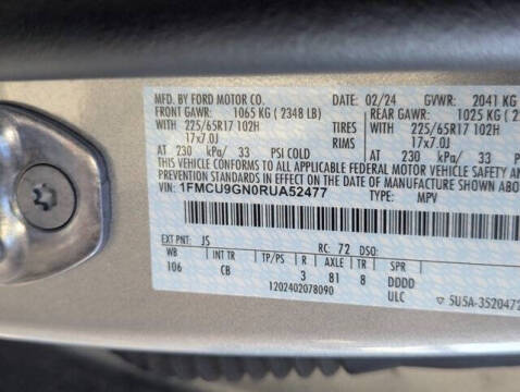 2024 Ford Escape Active