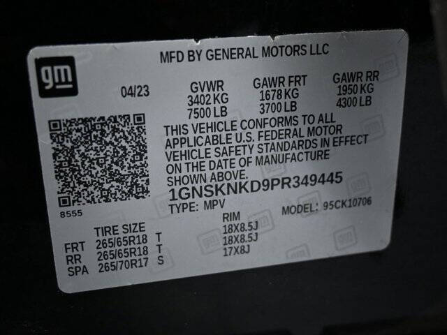 2023 Chevrolet Tahoe LT