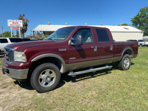 2007 Ford F-250 Super Duty for sale at M & M Motors in Angleton TX