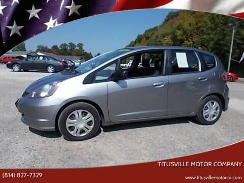 2009 Honda Fit for sale at Titusville Motor Company in Titusville PA