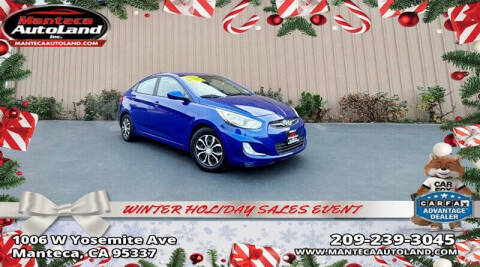 2014 Hyundai Accent for sale at Manteca Auto Land in Manteca CA