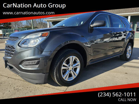 2017 Chevrolet Equinox for sale at CarNation Auto Group in Alliance OH