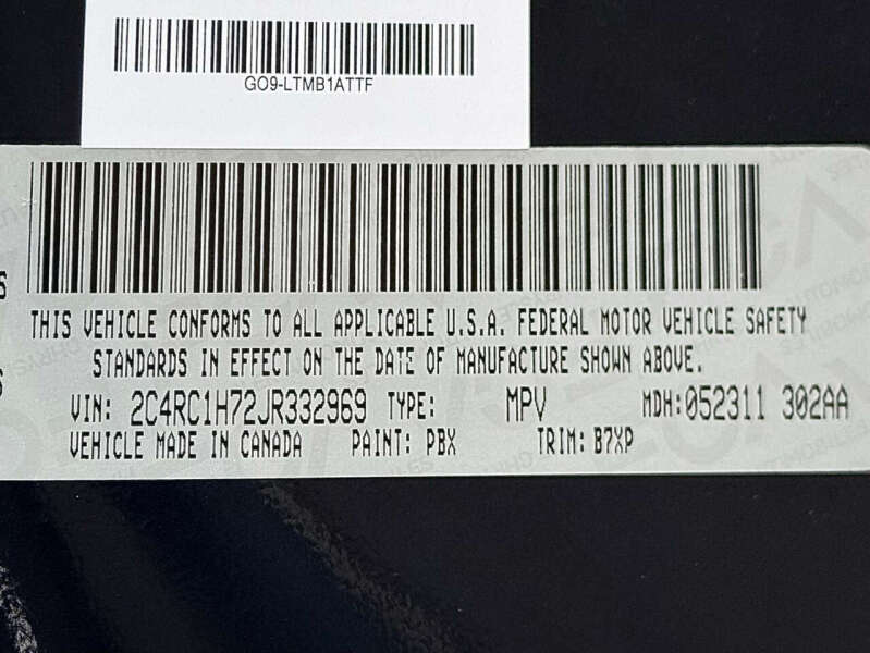 2018 Chrysler Pacifica Hybrid Touring Plus