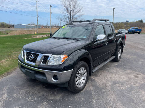 2012 Nissan Frontier for sale at Lance's Automotive in Ontario NY