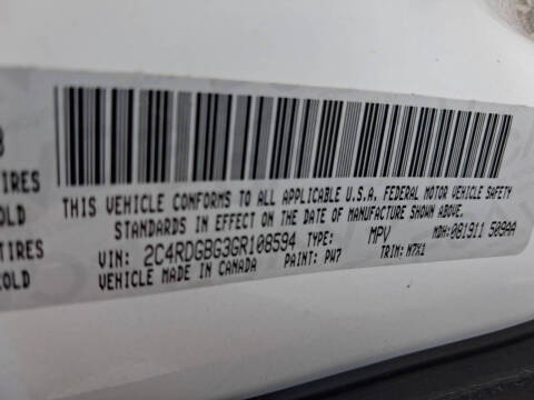 2016 Dodge Grand Caravan American Value Package