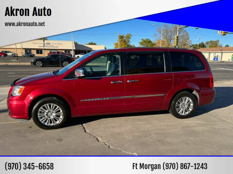 2015 Chrysler Town and Country for sale at Akron Auto - Fort Morgan in Fort Morgan CO
