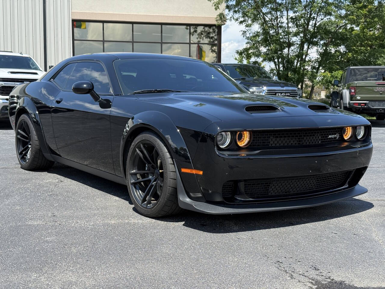 Black 2021 Dodge Challenger SRT Hellcat SRT Hellcat 2dr Widebody Coupe 2