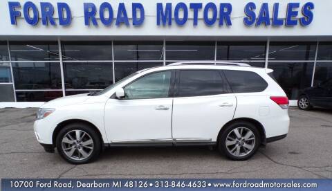 2013 Nissan Pathfinder for sale at Ford Road Motor Sales in Dearborn MI