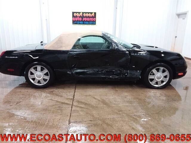 Black 2004 Ford Thunderbird Deluxe Convertible Deluxe 2dr Convertible 2