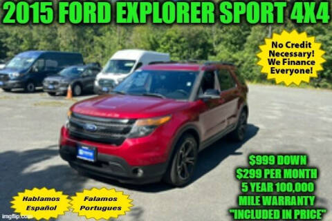 2015 Ford Explorer for sale at D&D Auto Sales, LLC in Rowley MA