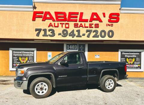 2014 GMC Sierra 1500 for sale at Fabela's Auto Sales Inc. in South Houston TX
