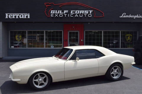 1967 Chevrolet Camaro for sale at Gulf Coast Exotic Auto in Gulfport MS