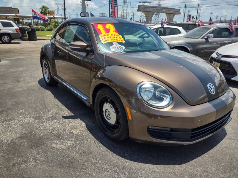 2012 Volkswagen Beetle for sale at Texas 1 Auto Finance in Kemah TX