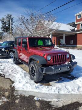 2012 Jeep Wrangler Unlimited for sale at Brilliant Motors in Topsham ME