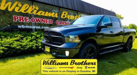 2018 RAM Ram Pickup 1500 for sale at Williams Brothers - Pre-Owned Monroe in Monroe MI