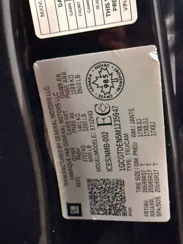 2021 Chevrolet Colorado