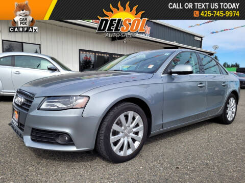 2011 Audi A4 for sale at Del Sol Auto Sales in Everett WA