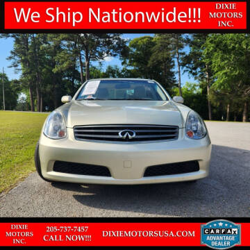 2006 Infiniti G35 for sale at Dixie Motors Inc. in Northport AL