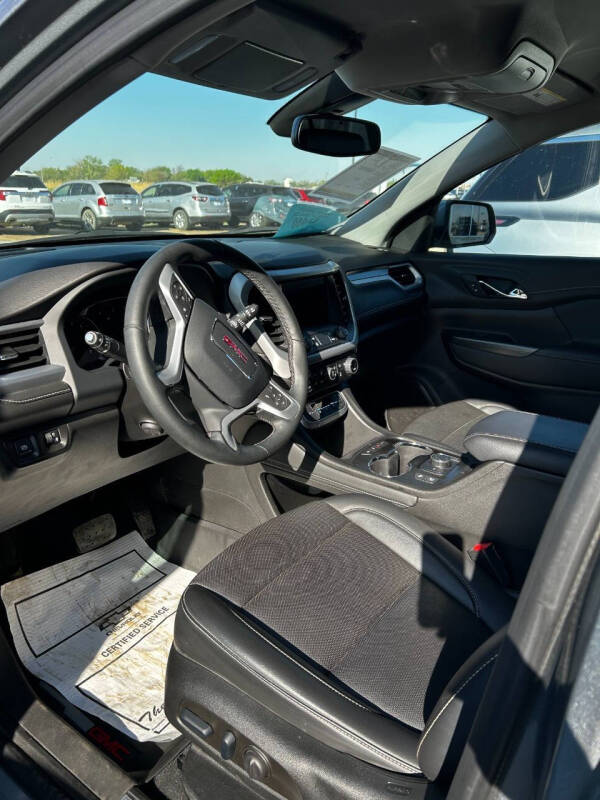 Used 2023 GMC Acadia SLT with VIN 1GKKNUL49PZ182436 for sale in Tyndall, SD
