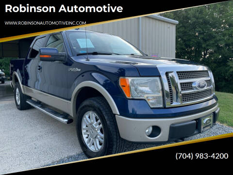 2010 Ford F-150 for sale at Robinson Automotive in Albemarle NC