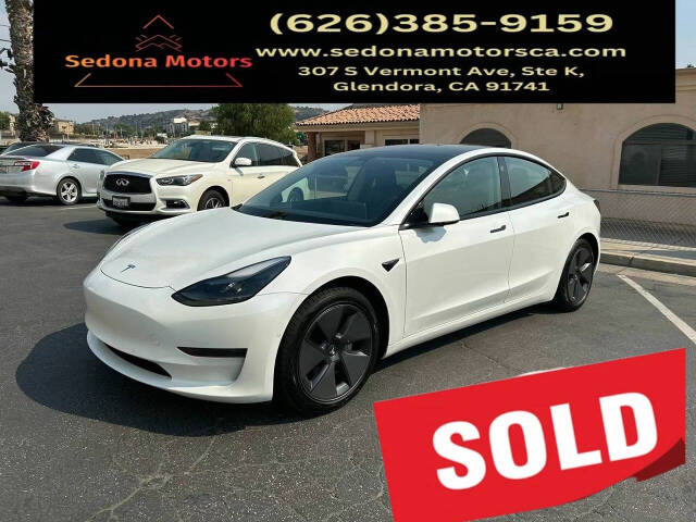 2021 Tesla Model 3 for sale at Sedona Motors in Glendora, CA