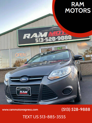 2013 Ford Focus for sale at RAM MOTORS in Cincinnati OH